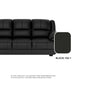 Esme Faux Leather 1 Seater Sofa