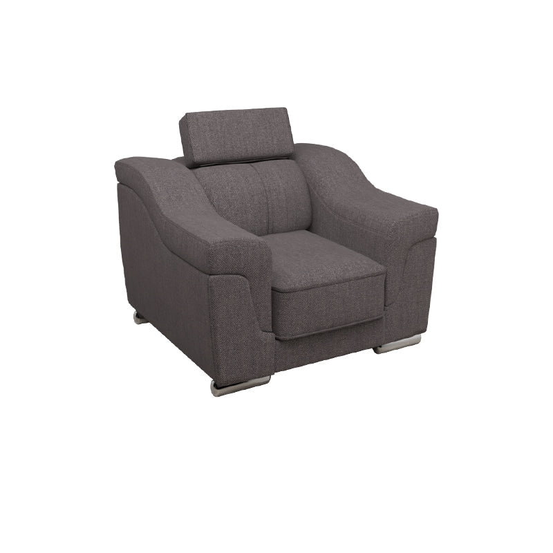 Lyla Fabric 1 Seater Sofa