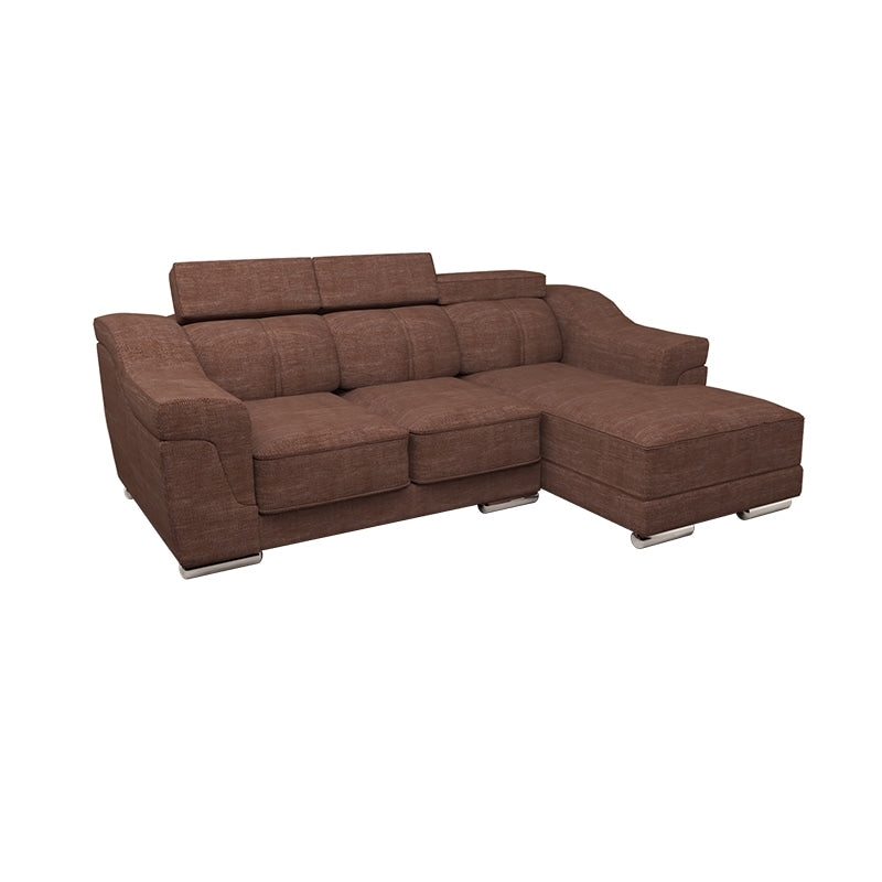 Lyla Fabric 2 Seater With Chaise Sofa