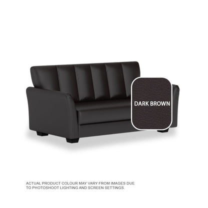 Lois Faux Leather 3 Seater Sofa