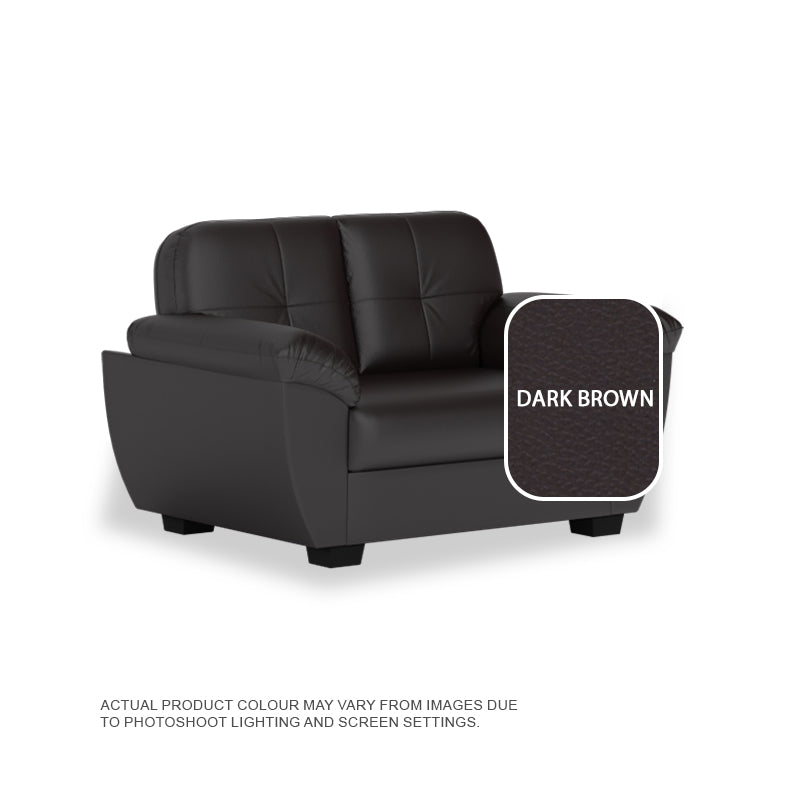 Ember Faux Leather 2 Seater Sofa