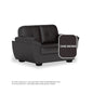Ember Faux Leather 2 Seater Sofa