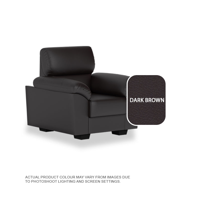 Londyn Faux Leather 1 Seater Sofa