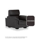 Londyn Faux Leather 1 Seater Sofa