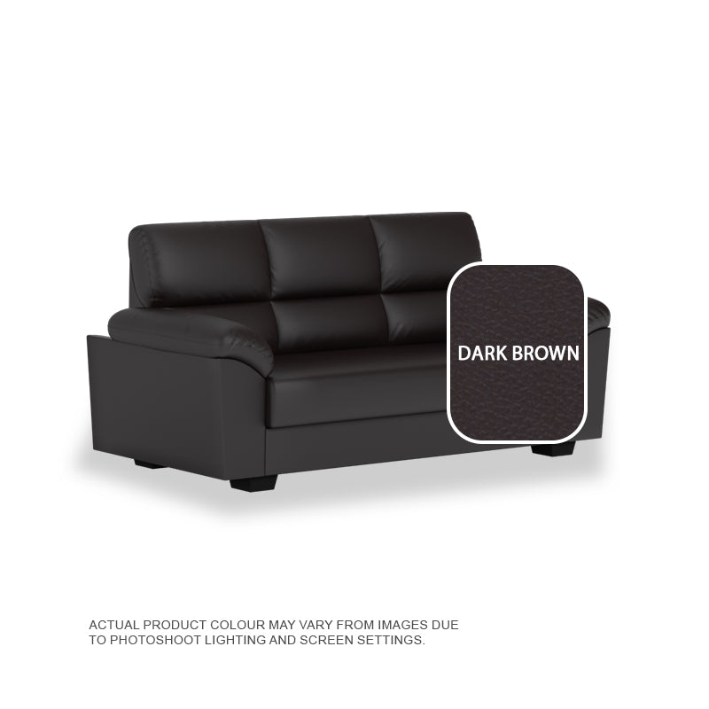 Londyn Faux Leather 3 Seater Sofa