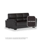 Londyn Faux Leather 3 Seater Sofa