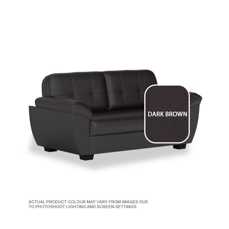 Ember Faux Leather 3 Seater Sofa