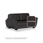 Ember Faux Leather 3 Seater Sofa