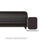 Ellie Faux Leather 1 Seater Sofa