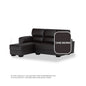 Londyn Faux Leather 2 Seater With Chaise Sofa