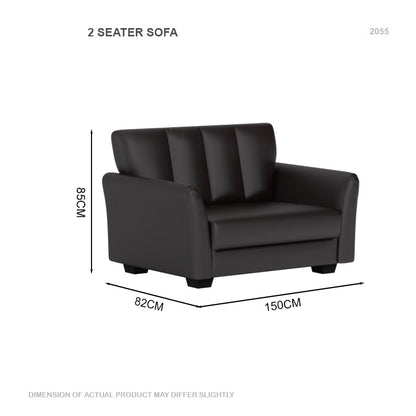 Lois Faux Leather 2 Seater Sofa