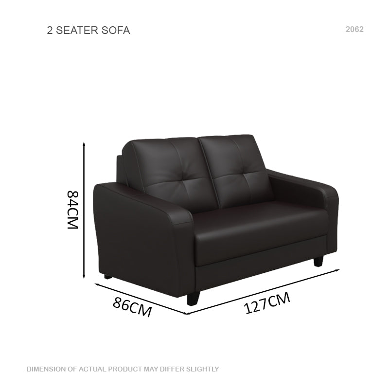Rylee Faux leather 2 Seater Sofa
