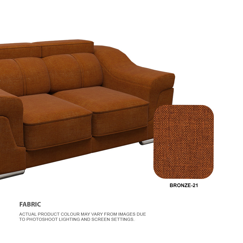 Lyla Fabric 1 Seater Sofa