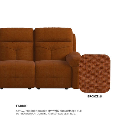 Taylor Fabric 3 Seater With Chaise Sofa