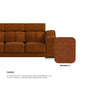Lyla Fabric 2 Seater Sofa