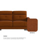 Kaylee Fabric 1 Seater Sofa