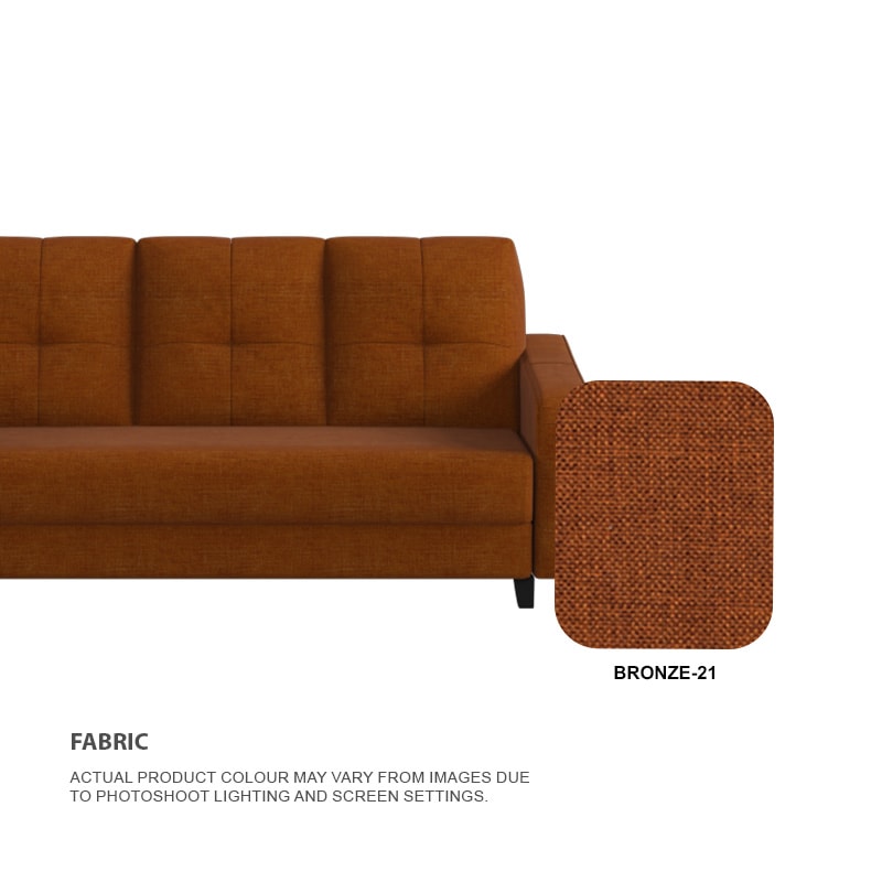 Rylee Fabric 1 Seater Sofa