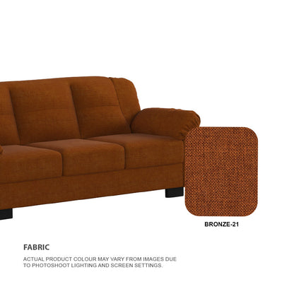 Adam Fabric 4 Seater Sofa