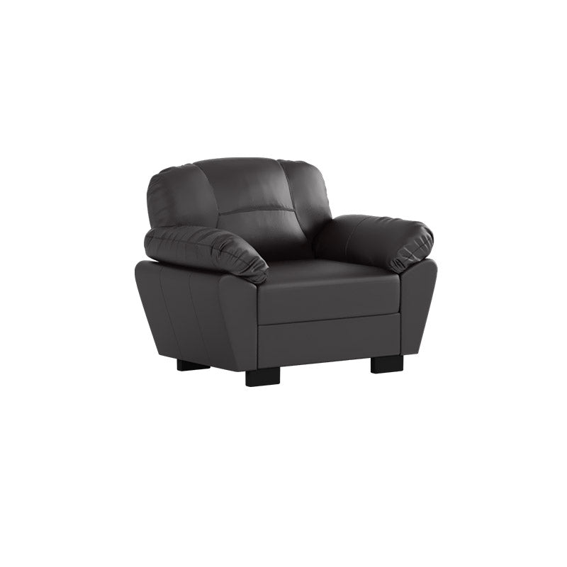 Adam Faux Leather 1 Seater Sofa