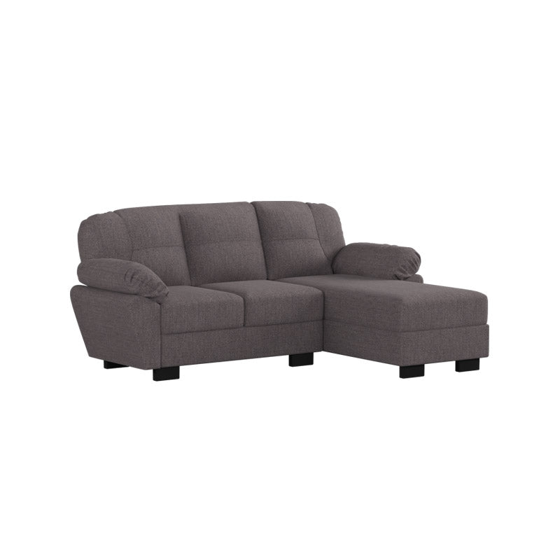 Adam Fabric 2 Seater With Chaise Sofa