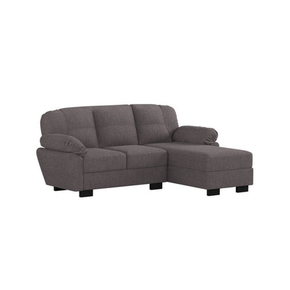 Adam Fabric 2 Seater With Chaise Sofa