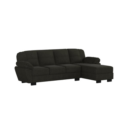 Adam Fabric 3 Seater With Chaise Sofa