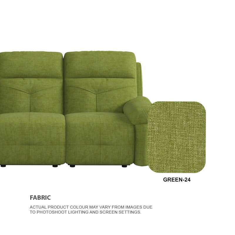 Taylor Fabric 3 Seater With Chaise Sofa