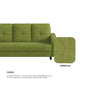 Rylee Fabric 2 Seater Sofa