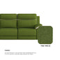Nina Fabric 4 Seater Sofa