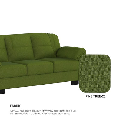 Adam Fabric 3 Seater With Chaise Sofa