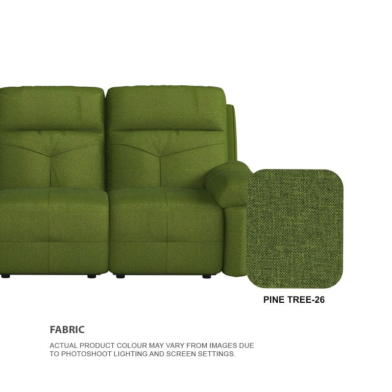 Taylor Fabric 3 Seater With Chaise Sofa