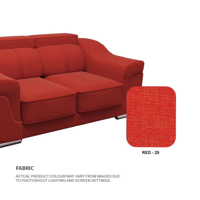 Lyla Fabric 1 Seater Sofa