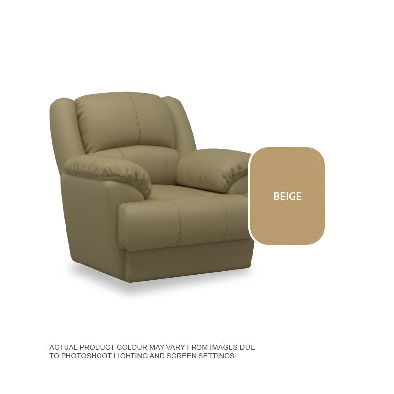 Esme Faux Leather 1 Seater Sofa
