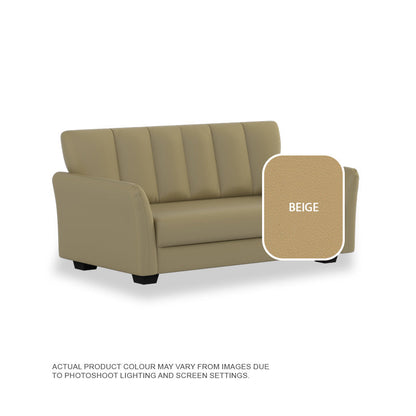 Lois Faux Leather 3 Seater Sofa