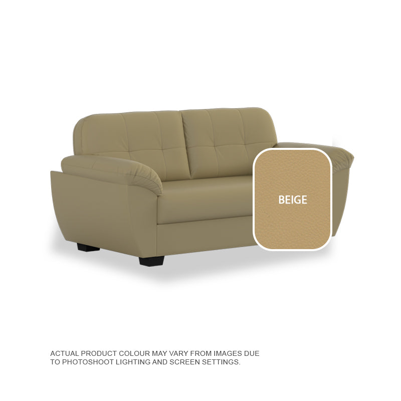 Ember Faux Leather 3 Seater Sofa
