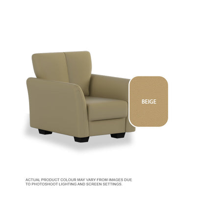 Lois Faux Leather 1 Seater Sofa
