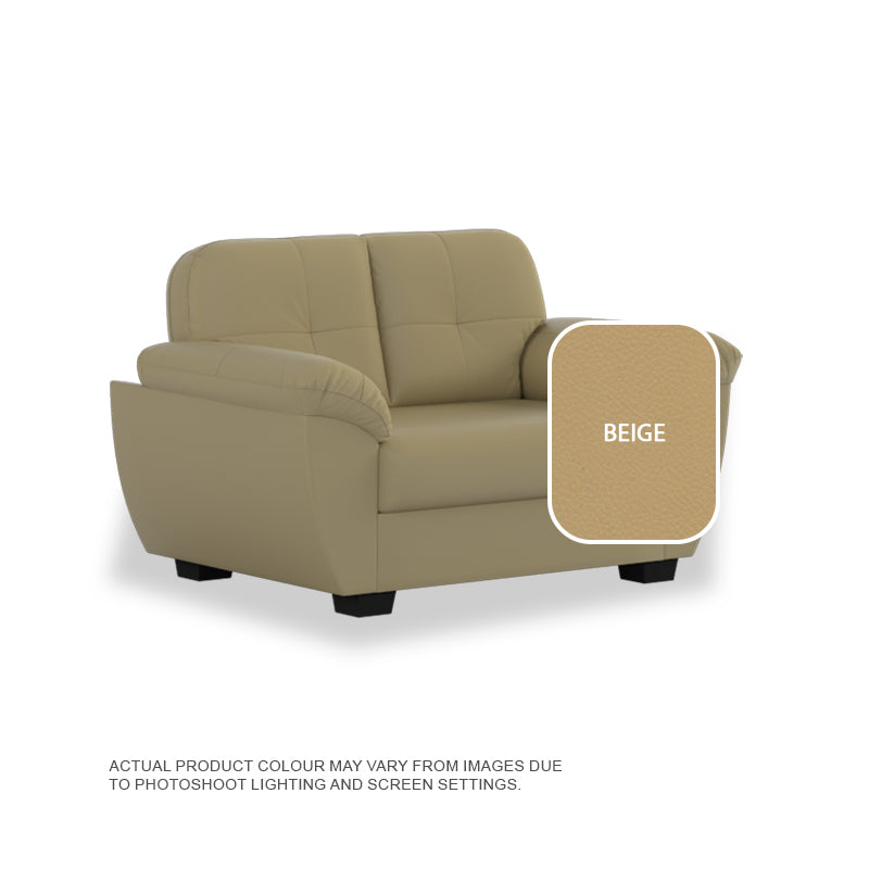 Ember Faux Leather 2 Seater Sofa