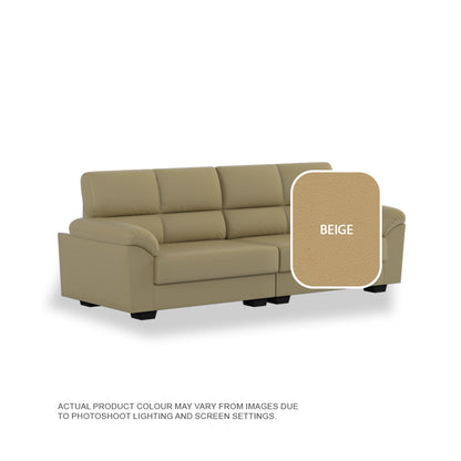 Londyn Faux Leather 4 Seater Sofa