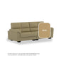 Londyn Faux Leather 4 Seater Sofa