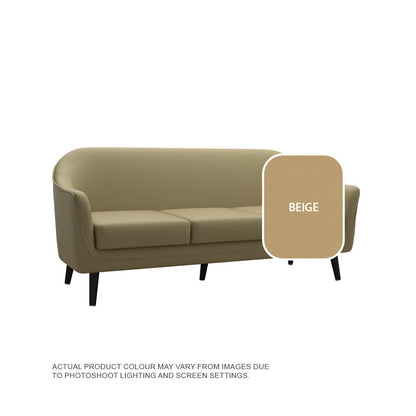 Ariana Faux Leather 3 Seater Sofa