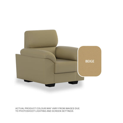 Londyn Faux Leather 1 Seater Sofa