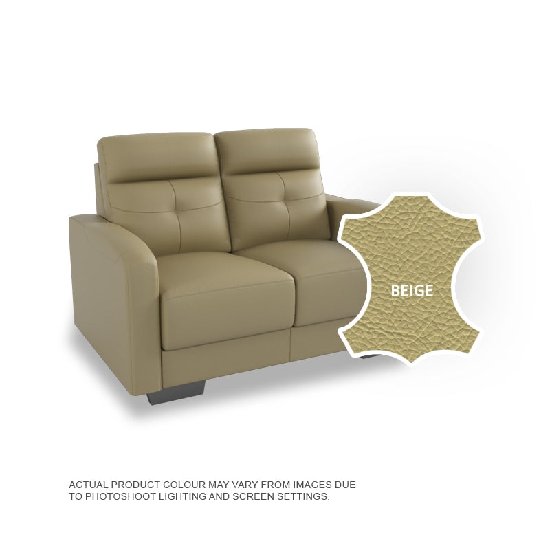 Kaylee Half Leather 2 Seater Sofa