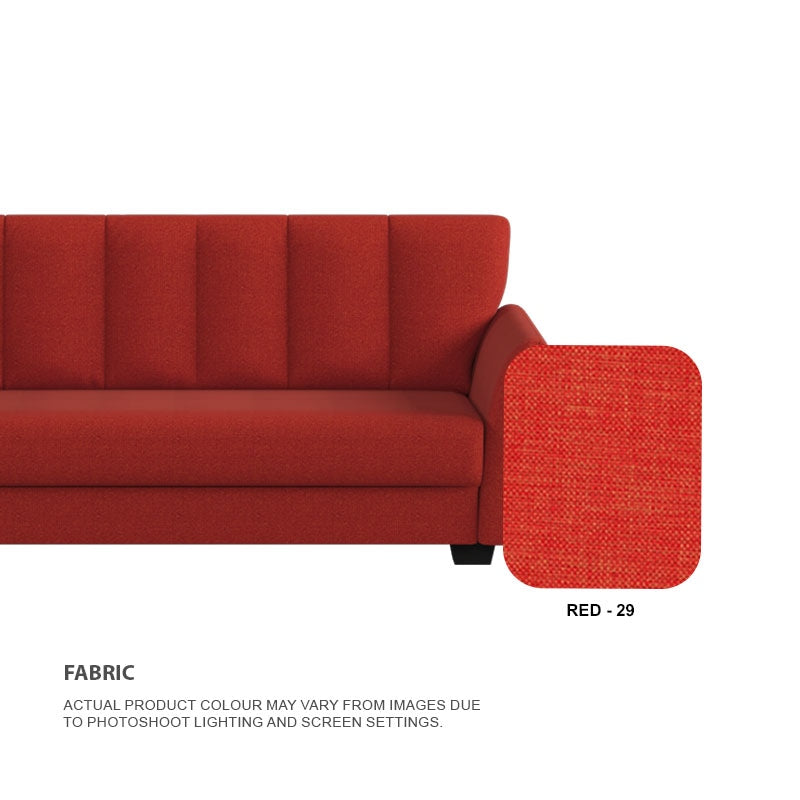 Lois Fabric 1 Seater Sofa