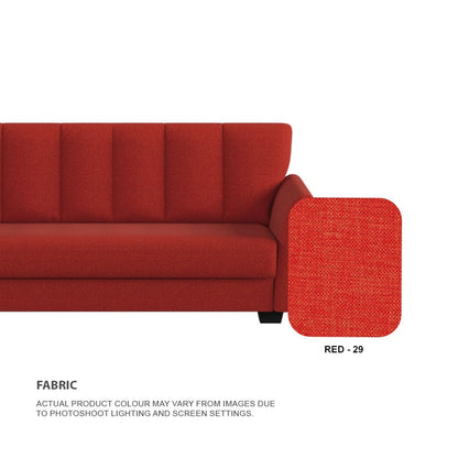 Lois Fabric 1 Seater Sofa