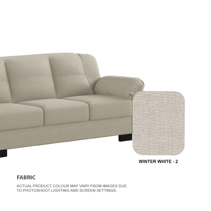 Adam Fabric 4 Seater Sofa