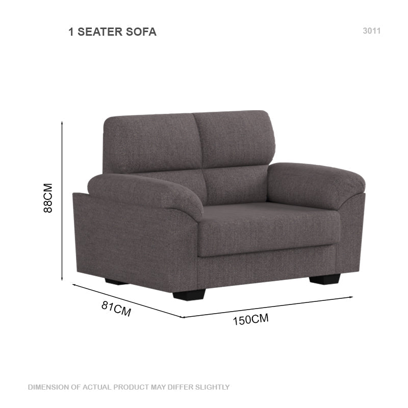 Londyn Fabric 2 Seater Sofa