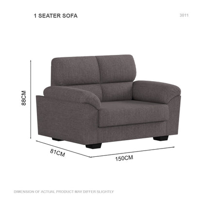 Londyn Fabric 2 Seater Sofa