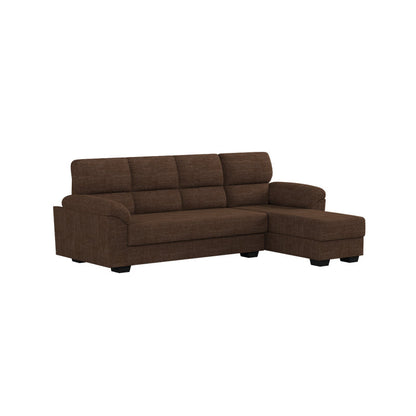 Londyn Fabric 3 Seater With Chaise Sofa