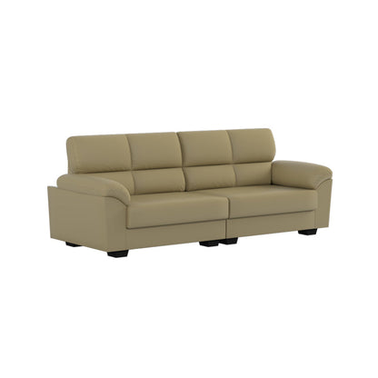 Londyn Faux Leather 4 Seater Sofa