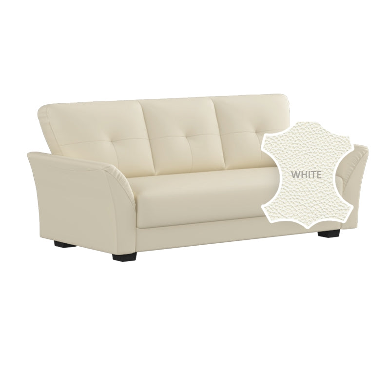 Laura Half Leather 3 Seater Sofa